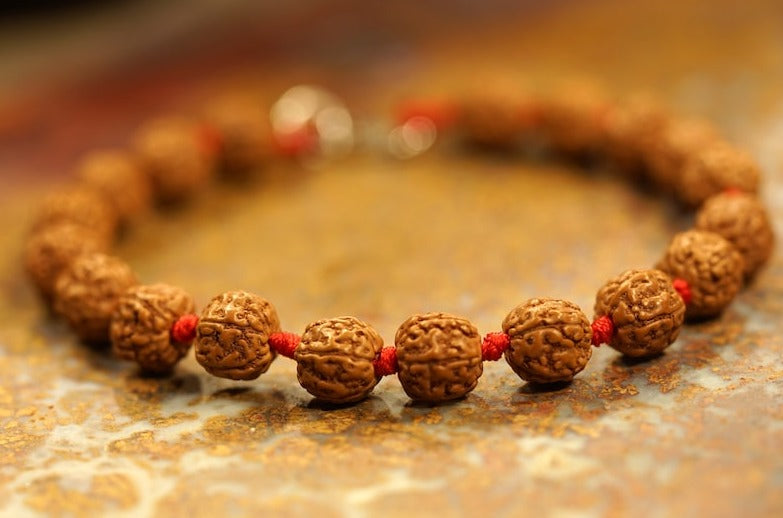 Rudraksha Bracelet Mala purified & blessed mala - Japa Mala Bead