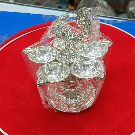Aluminium Silver Wedding Gifts, Size: 3.5 Inch at Rs 150/piece in Jaipur |  ID: 20381233897