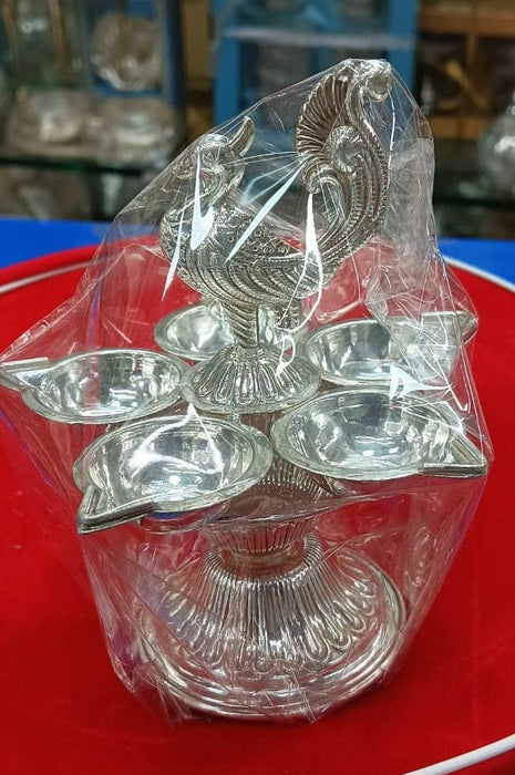 Pure Silver Shankh Chakra Diya/lamp Pure Silver Gift Items Silver Pooja  Items for Home, Return Gift for Navarathri, Wedding & Housewarming - Etsy  Australia